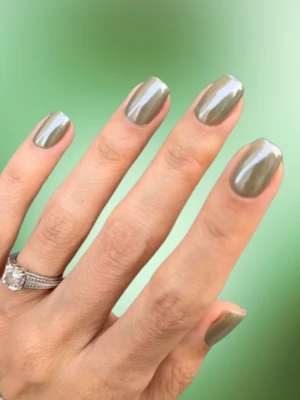 Olive Chrome Effect
