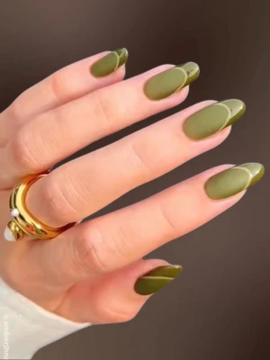 Olive Green Tips
