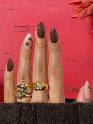 Brown Nails