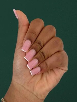 Classy French Tip Nail Design