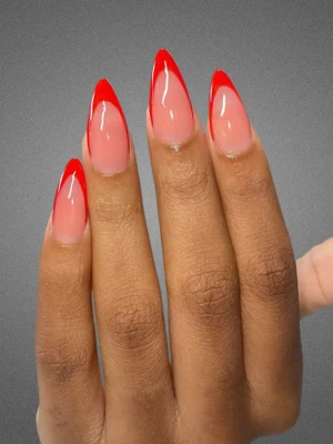 Easy to Do at Home Red French Inspo