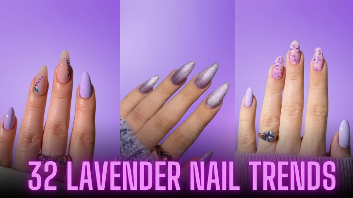 Fresh and Feminine 32 Lavender Nail Trends You’ll Love