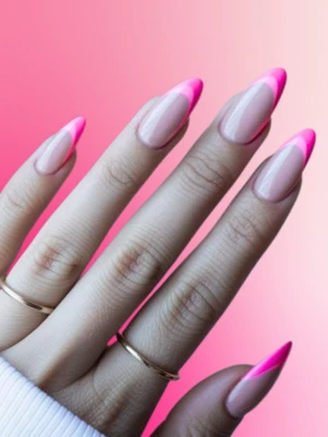 Hot Pink Tips