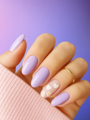 Lavender Nails Ideas
