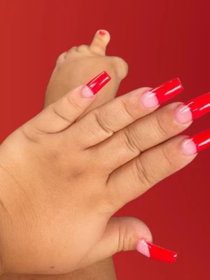 Long Coffin Nails