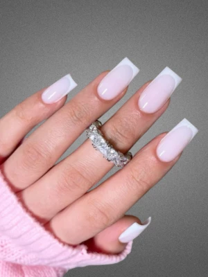 Long Nails French Manicure