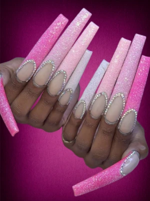 Long and shiny nails