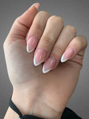 Minimalist V-Cut French Design