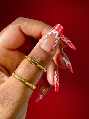 Santa Claus Nail Art