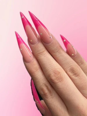 Stiletto Light Pink Tips