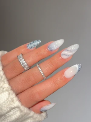 Stiletto Winter Nails
