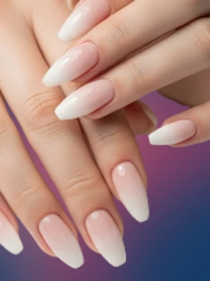 The Best Nail Shapes for French Ombre Styles