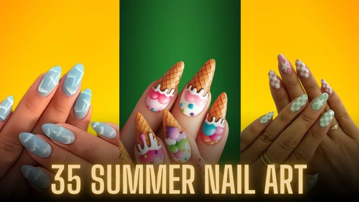 35 Summer nail art Ideas