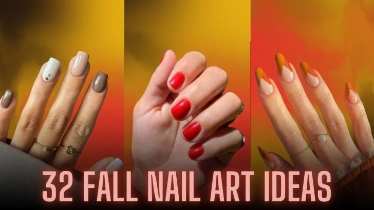 28 simple fall nail art ideas to try now