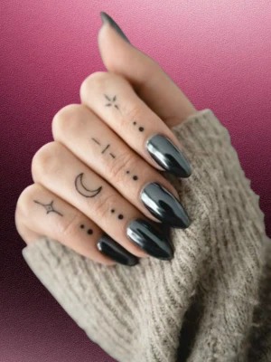Chrome Band Nails