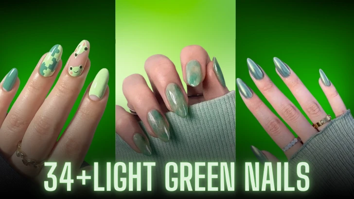 Light Green Nails
