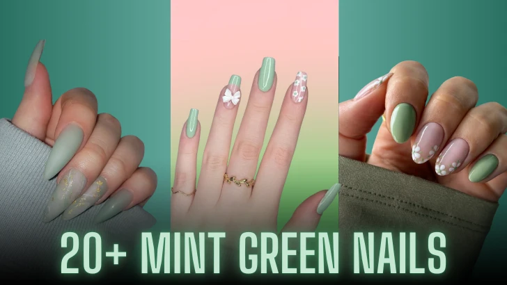 Mint Green Nails