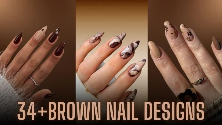 Brown Nails