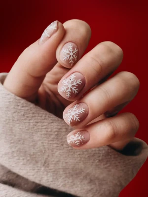 Classy Winter Nails with Cute Nail Art