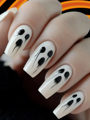 Easy Halloween Nail Designs