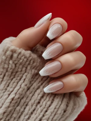 Neutral Classy Winter Nails for Elegant Days