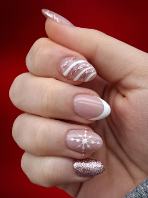 Simple and Short Winter Nails That Impress