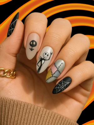 Spooky Halloween Nail Art