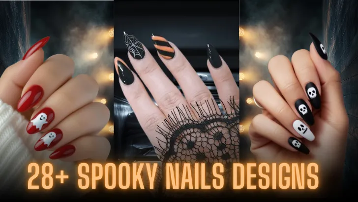 28+ Spooky Nails Designs