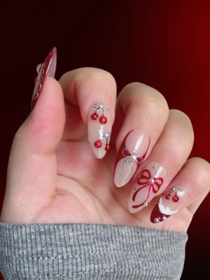 Cherry Nail Art Design
