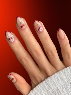 Clean Cherry Manicure