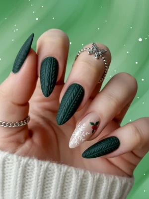 Knitted Nail Art