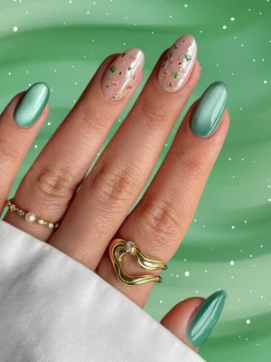 Nude With a Touch of Green