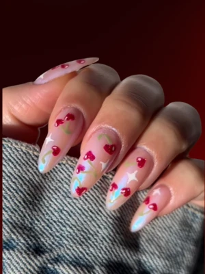 Simple Heart Cherries