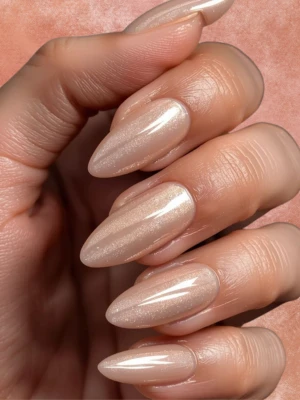 Champagne Peach Elegance

