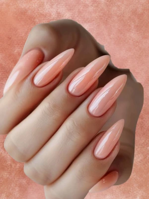 Peach Fuzz Nail Trend