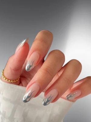 Flame-Inspired Silver French