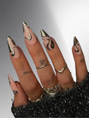 Abstract Silver French