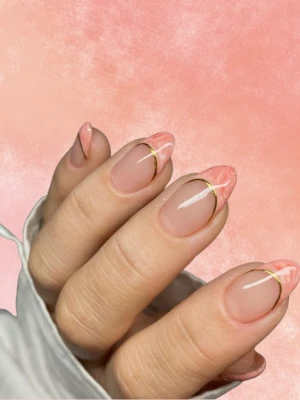 Peach Aura with Gloss Finish