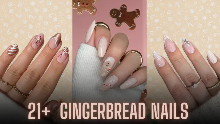 21+ Gingerbread Nails