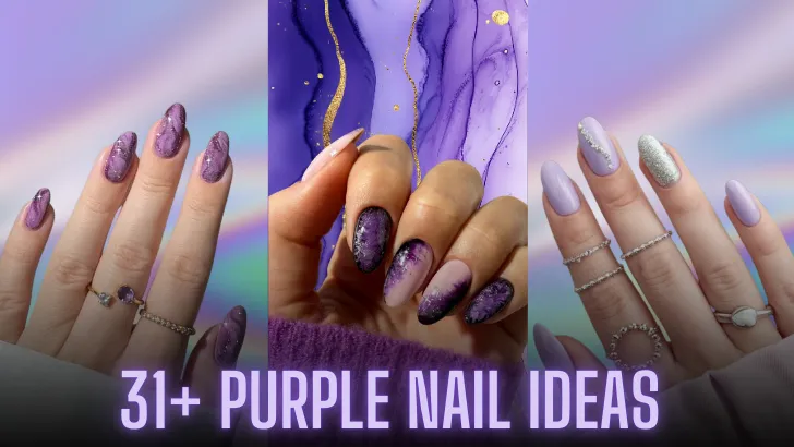 31+ Purple Nail Ideas