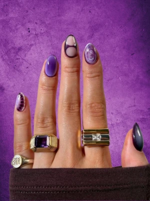 Dark and Light Purple Combo