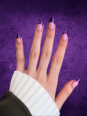 Pearl-Studded Purple French