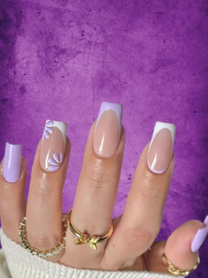 Pearl-Studded Purple French