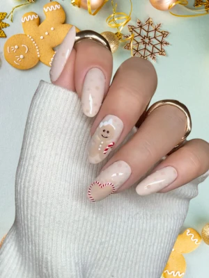 White Matte Nails
