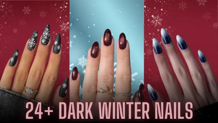 24+ Dark Winter Nails
