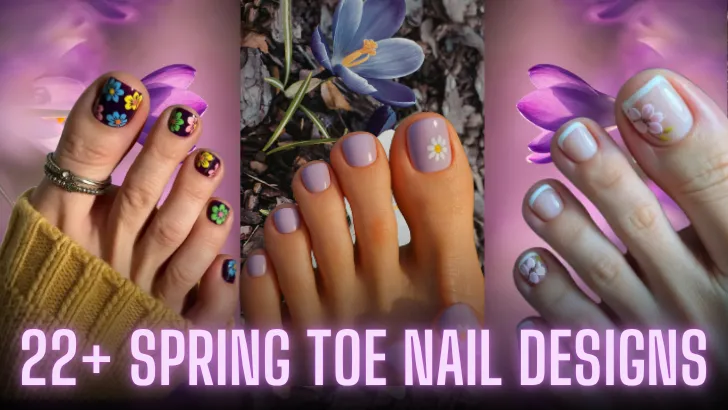 22+ Spring Toe Nail Designs