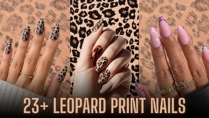 23+ Leopard Print Nails